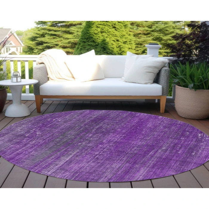 Chantille ACN552 Purple 8' x 8' Rug