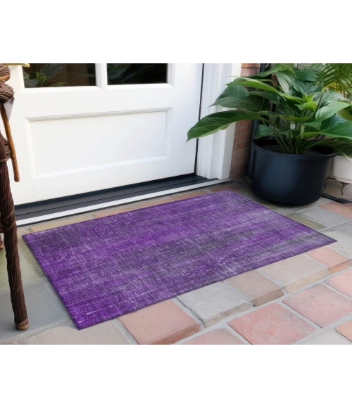 Chantille ACN552 Purple 1'8" x 2'6" Rug