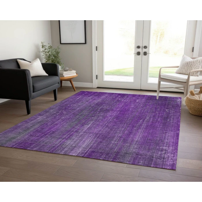 Chantille ACN552 Purple 5' x 7'6" Rug