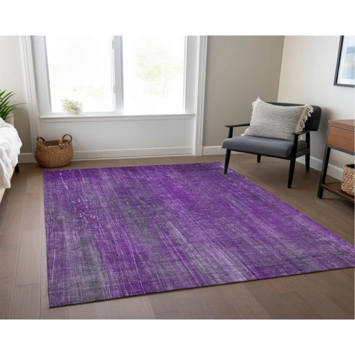 Chantille ACN552 Purple 5' x 7'6" Rug