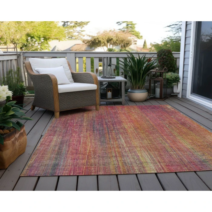 Chantille ACN552 Red 3' x 5' Rug