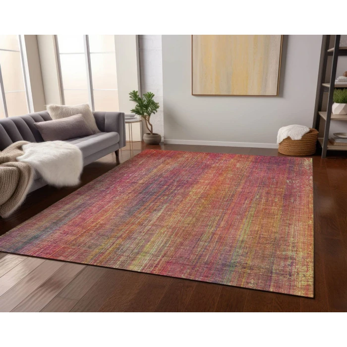 Chantille ACN552 Red 3' x 5' Rug