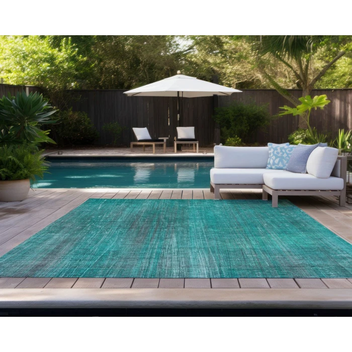 Chantille ACN552 Teal 2'6" x 3'10" Rug