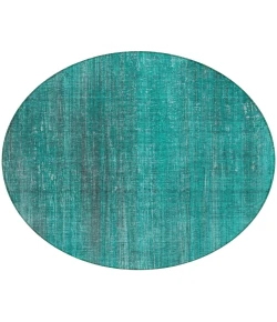 Addison Chantille ACN552 Teal 8 ft. x 8 ft. Round Rug