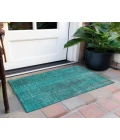 Chantille ACN552 Teal 1'8" x 2'6" Rug