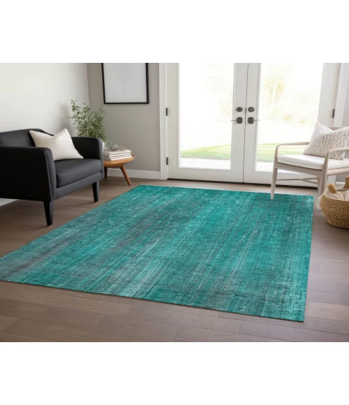 Chantille ACN552 Teal 3' x 5' Rug