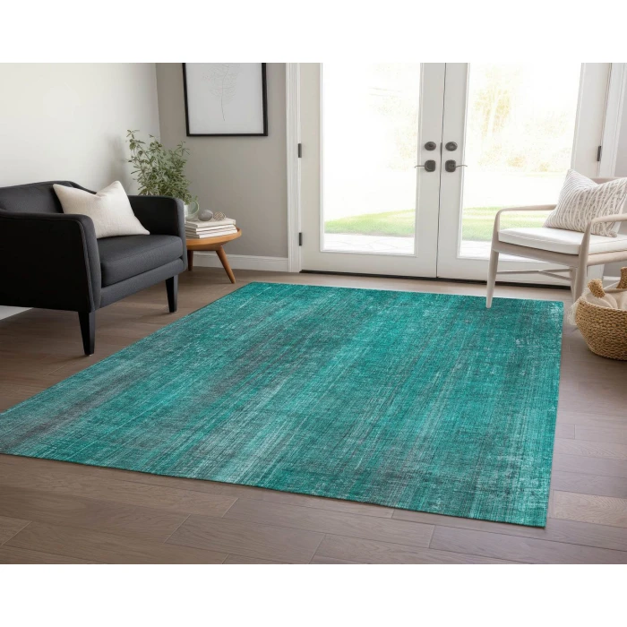 Chantille ACN552 Teal 2'6" x 3'10" Rug