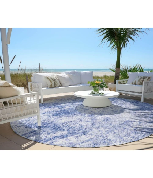 Chantille ACN553 Blue 8' x 8' Rug