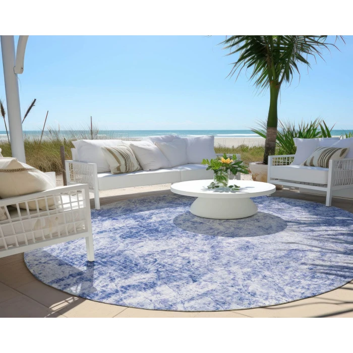 Chantille ACN553 Blue 8' x 8' Rug