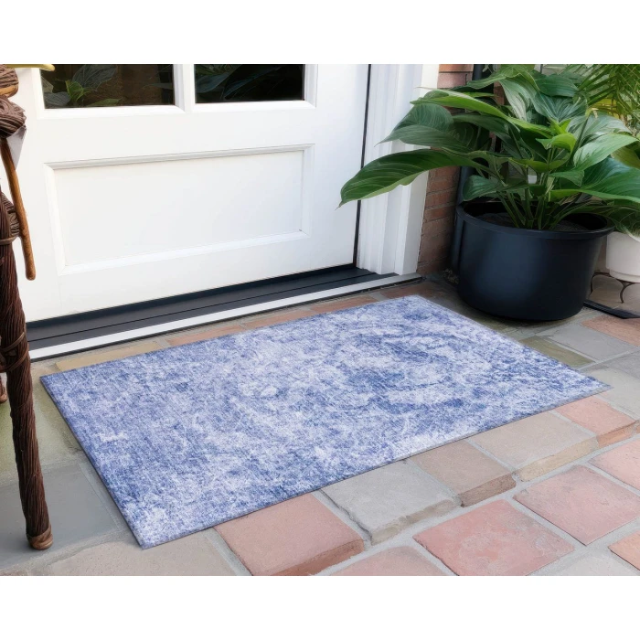 Chantille ACN553 Blue 1'8" x 2'6" Rug