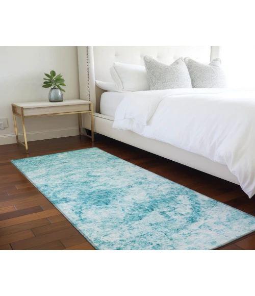 Chantille ACN553 Teal 2'3" x 7'6" Rug