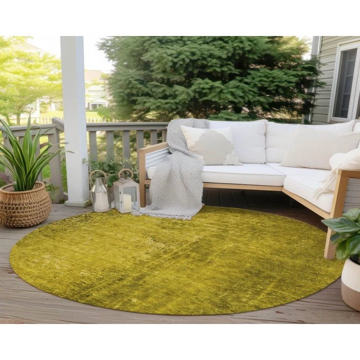 Chantille ACN554 Gold 8' x 8' Rug