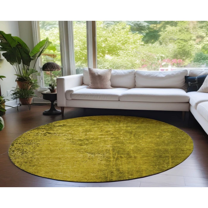 Chantille ACN554 Gold 8' x 8' Rug
