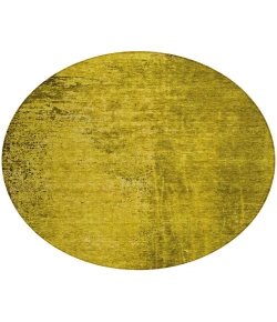Addison Chantille ACN554 Gold 8 ft. x 8 ft. Round Rug
