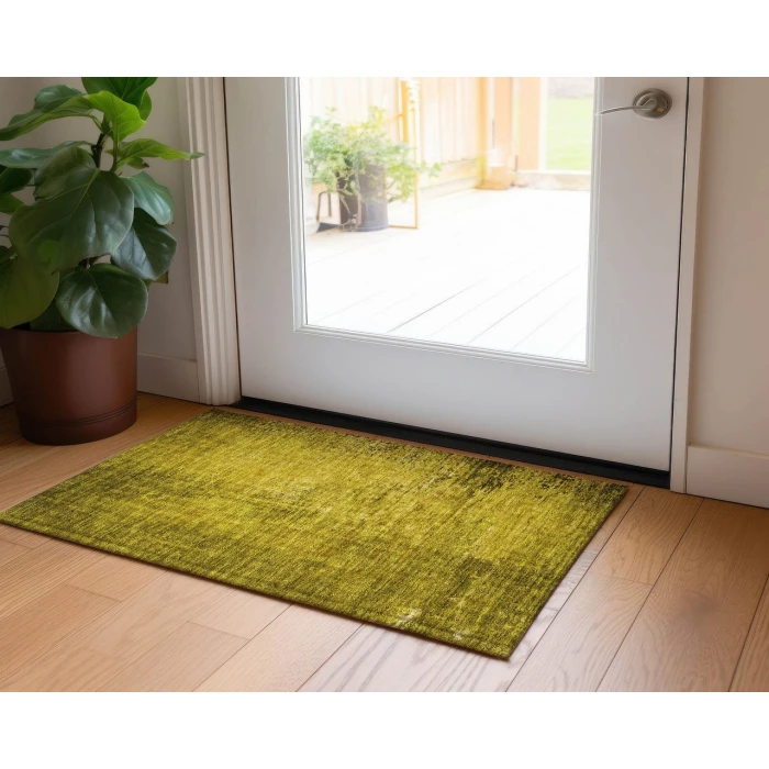 Chantille ACN554 Gold 1'8" x 2'6" Rug
