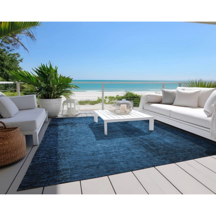 Chantille ACN554 Navy 3' x 5' Rug