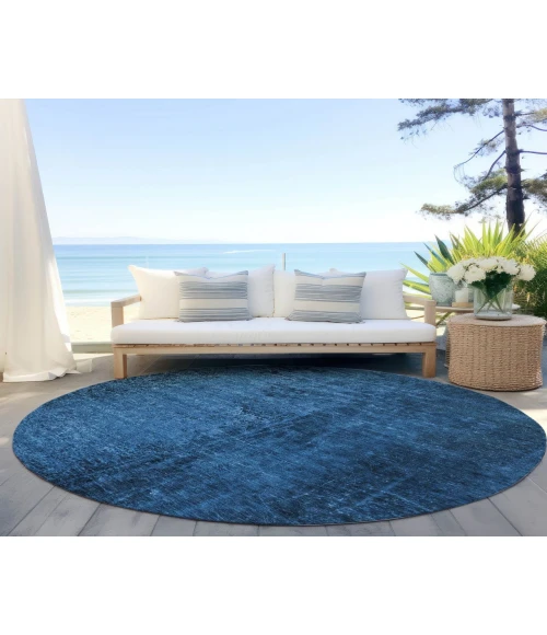 Chantille ACN554 Navy 8' x 8' Rug