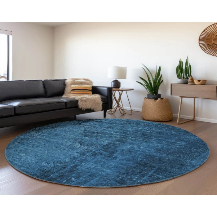Chantille ACN554 Navy 8' x 8' Rug