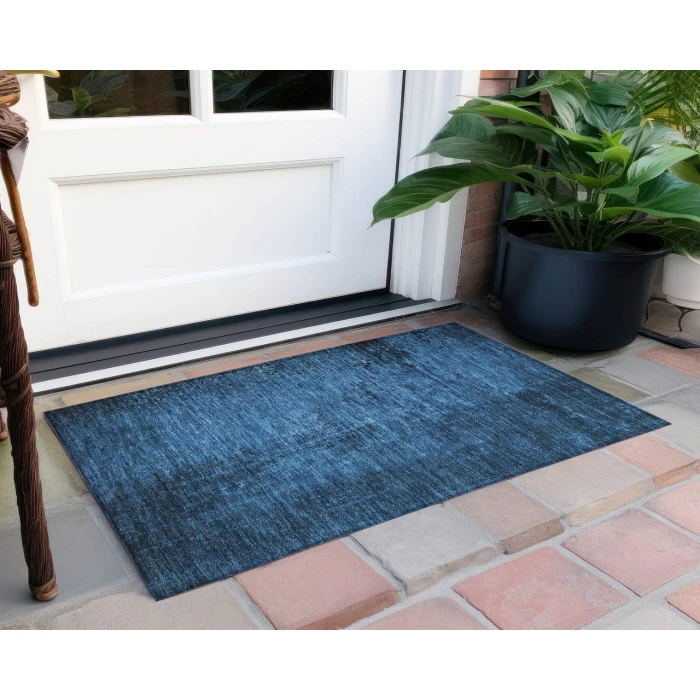 Chantille ACN554 Navy 1'8" x 2'6" Rug