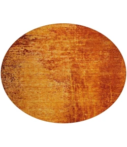 Addison Chantille ACN554 Paprika 8 ft. x 8 ft. Round Rug