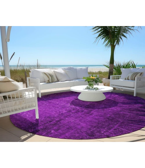 Chantille ACN554 Purple 8' x 8' Rug