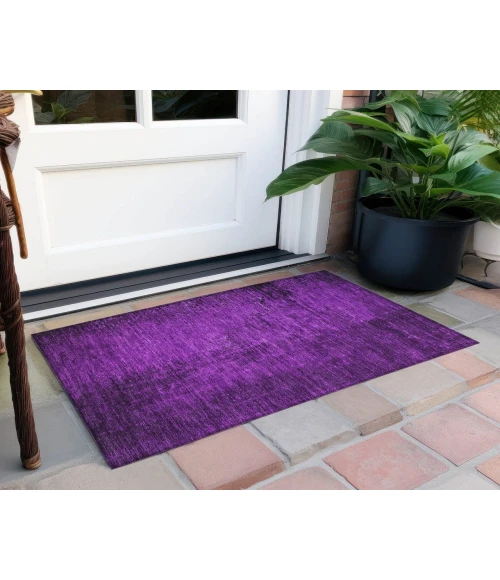 Chantille ACN554 Purple 1'8" x 2'6" Rug