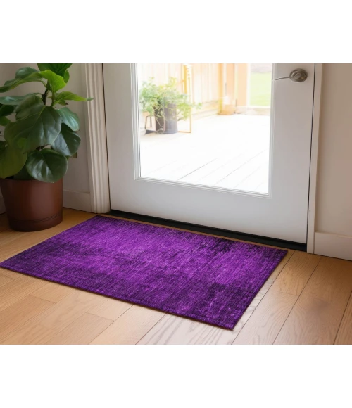 Chantille ACN554 Purple 1'8" x 2'6" Rug