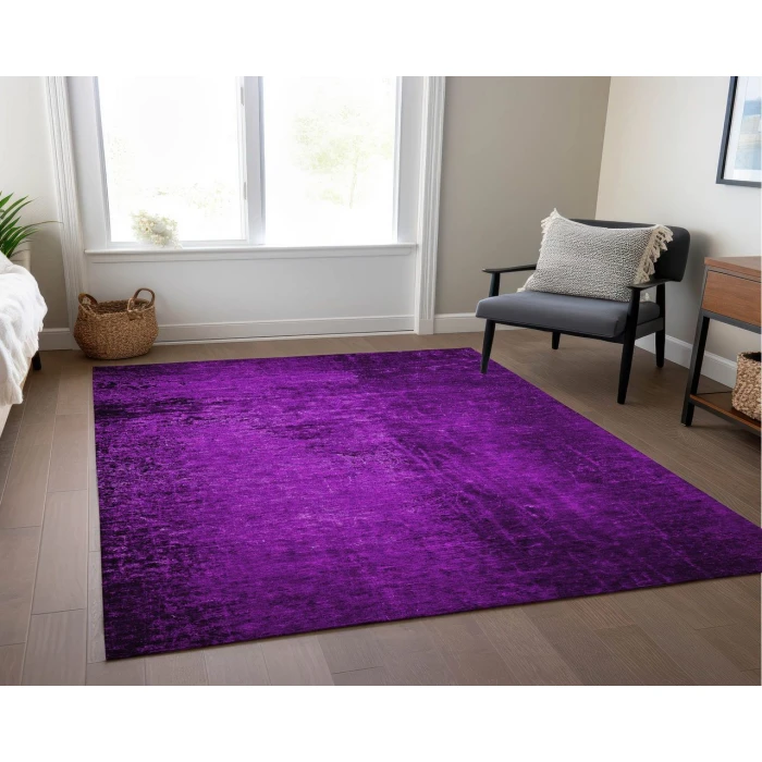 Chantille ACN554 Purple 3' x 5' Rug