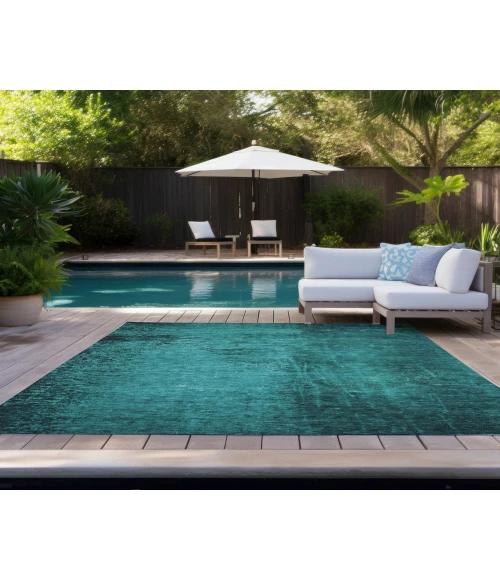 Chantille ACN554 Teal 10' x 14' Rug