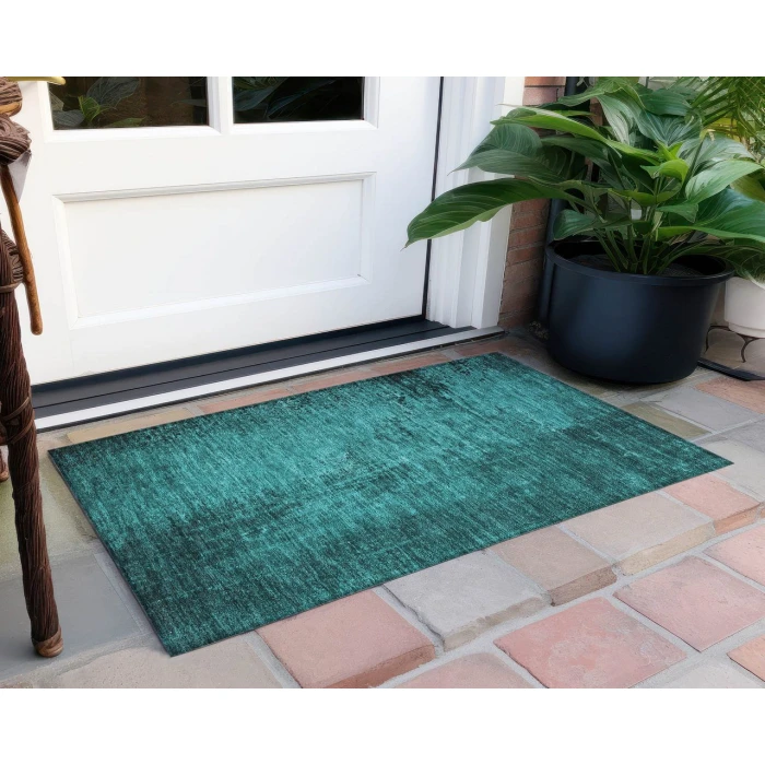 Chantille ACN554 Teal 1'8" x 2'6" Rug