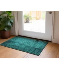 Chantille ACN554 Teal 1'8" x 2'6" Rug