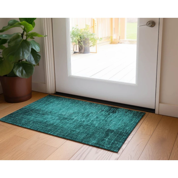 Chantille ACN554 Teal 1'8" x 2'6" Rug