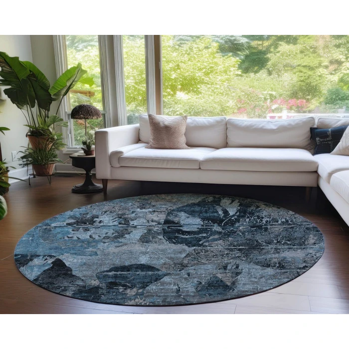 Chantille ACN555 Denim 8' x 8' Rug