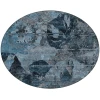 Addison Chantille ACN555 Denim 8 ft. x 8 ft. Round Rug