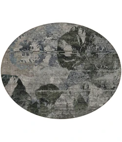 Addison Chantille ACN555 Gray 8 ft. x 8 ft. Round Rug