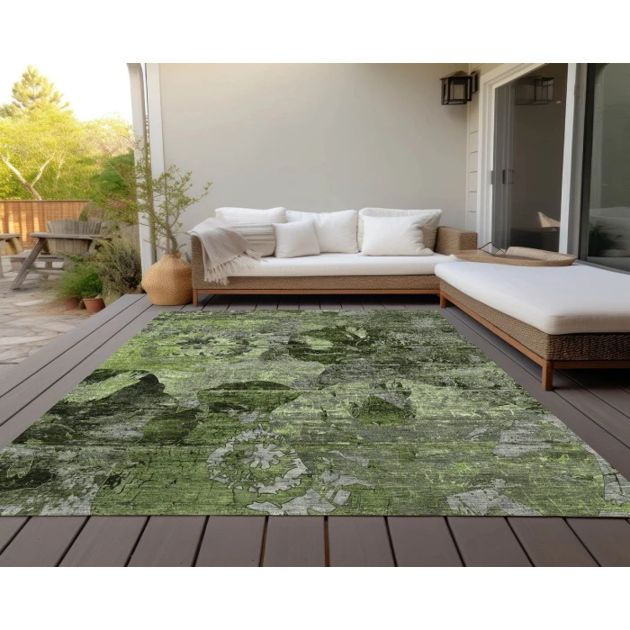 Chantille ACN555 Green 9' x 12' Rug