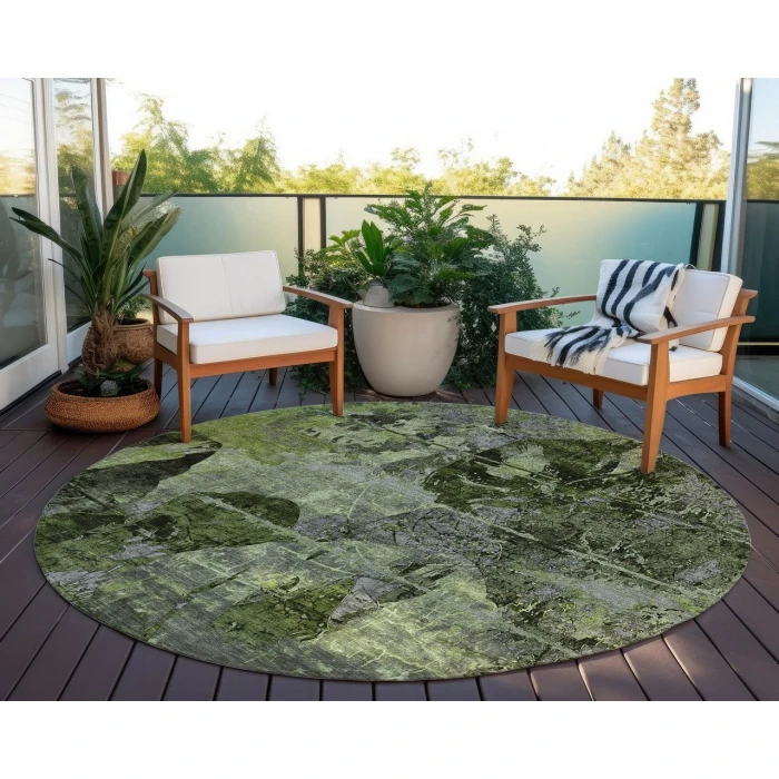 Chantille ACN555 Green 8' x 8' Rug