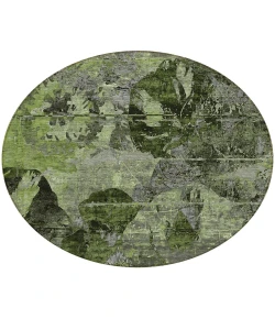 Addison Chantille ACN555 Green 8 ft. x 8 ft. Round Rug