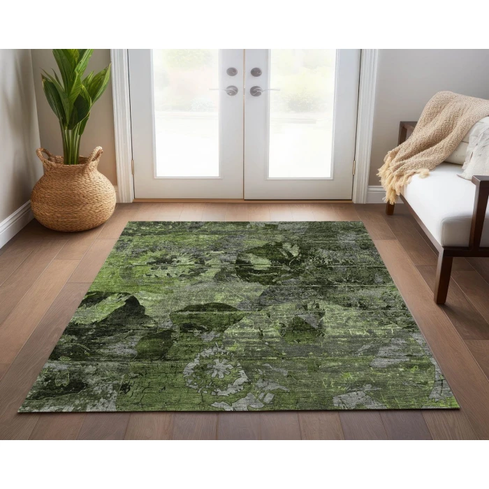 Chantille ACN555 Green 9' x 12' Rug