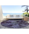 Chantille ACN555 Purple 8' x 8' Rug