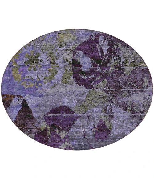 Chantille ACN555 Purple 8' x 8' Rug