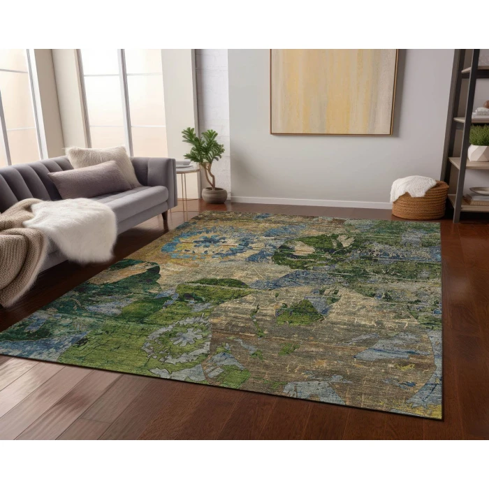 Chantille ACN555 Taupe 9' x 12' Rug