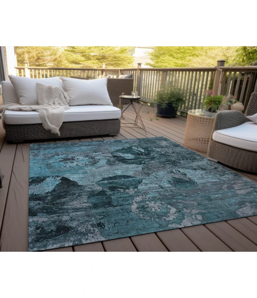 Chantille ACN555 Teal 9' x 12' Rug