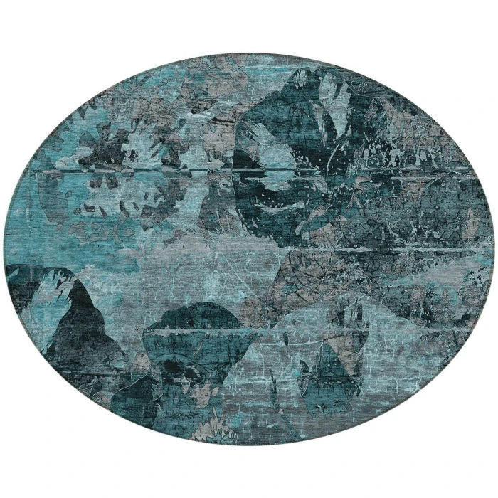 Chantille ACN555 Teal 8' x 8' Rug