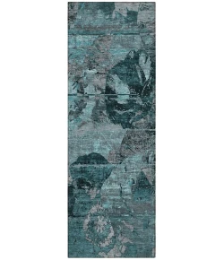 Addison Chantille ACN555 Teal 2 ft. 3 in. x 7 ft. 6 in. Runner Rug