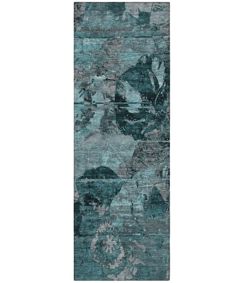 Chantille ACN555 Teal 2'3" x 7'6" Rug
