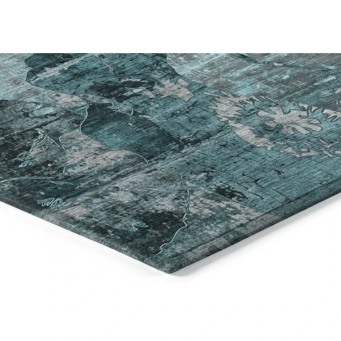 Chantille ACN555 Teal 3' x 5' Rug