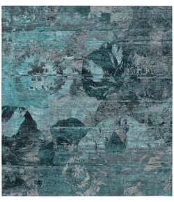 Addison Chantille ACN555 Teal 9 ft. x 12 ft. Rectangle Rug