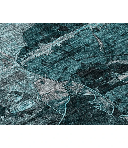 Chantille ACN555 Teal 9' x 12' Rug