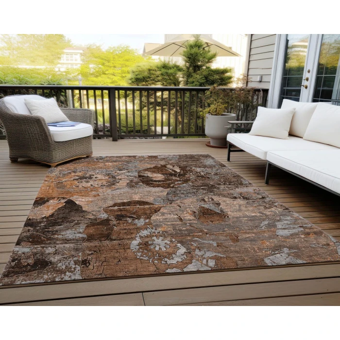 Chantille ACN555 Terracotta 8' x 10' Rug